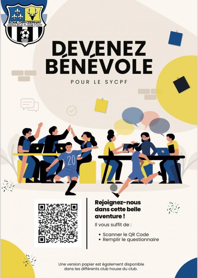 Affiche bénévoles
